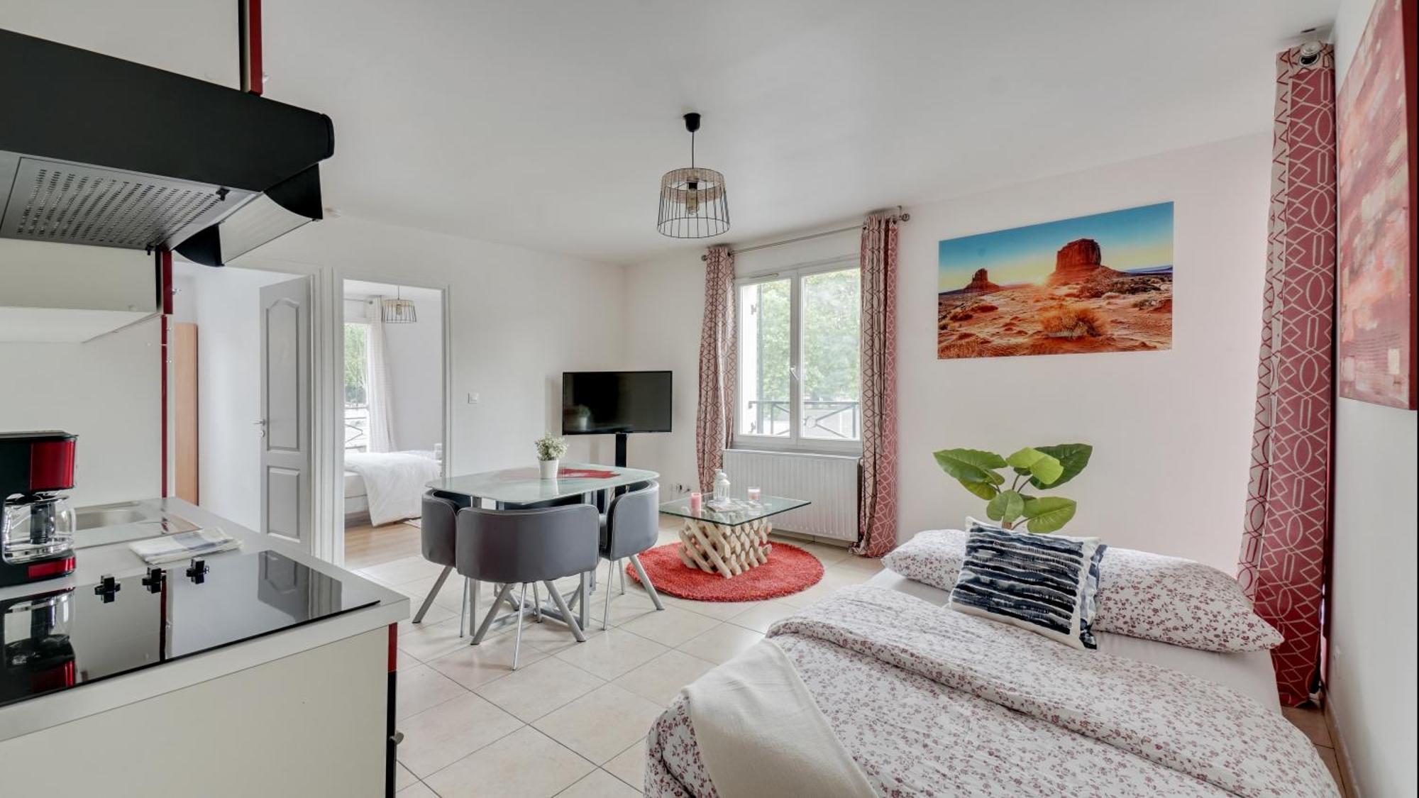 Chic Apart With Parking Near Paris Aubervilliers Esterno foto